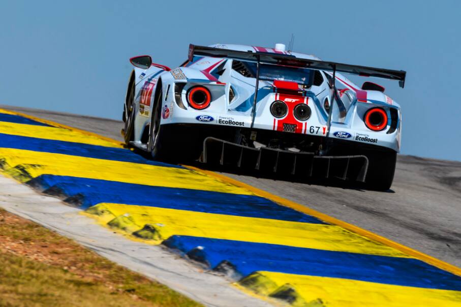 Ryan Briscoe and Richard Westbrook (No. 67) won the driver and team Michelin Endurance Cup titles. Ryan Briscoe and Richard Westbrook (No. 67) won the driver and team Michelin Endurance Cup titles.